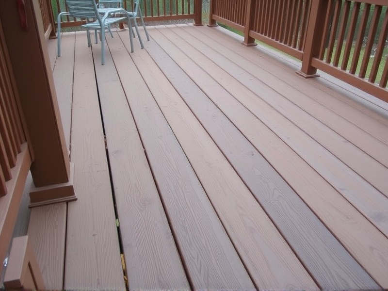 typical depth of composite decking