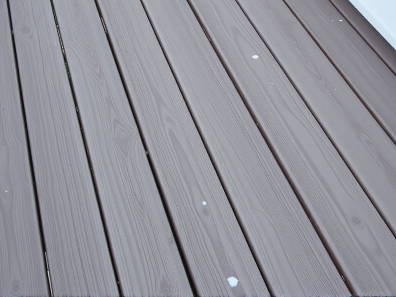 white spots on composite decking