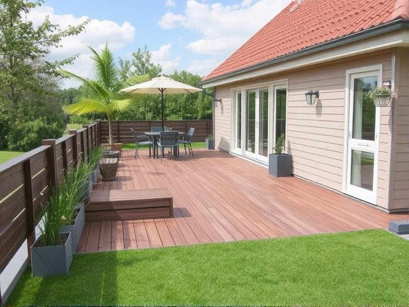 WPC Terrasse auf Rasen: Choosing the Right Design and Materials